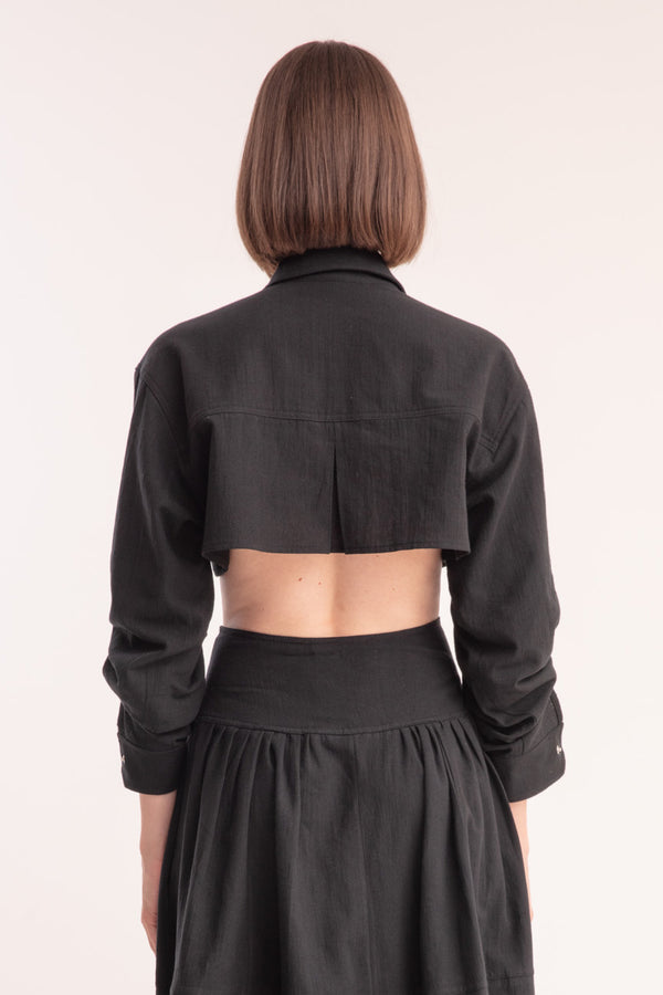 PENNY CROPPED SHIRT